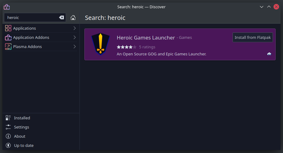Heroic Games Launcher now on Flathub, even easier to run Epic